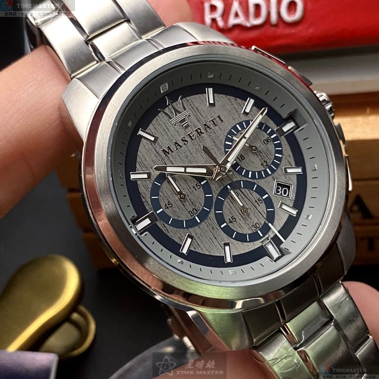 [TIMEMASTER] MASERATI watch, 44mm, R8873621006, , large