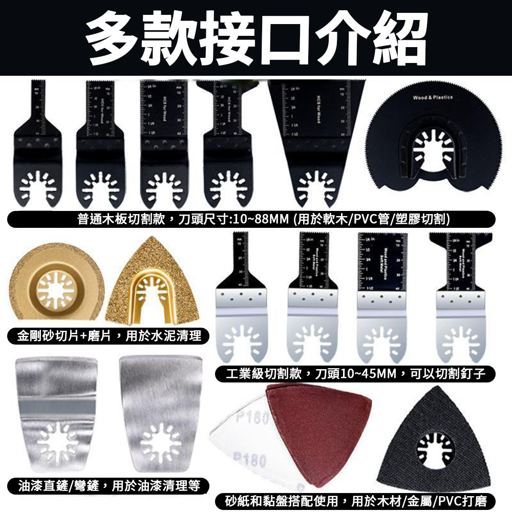 Angle grinder/accessories/multi-purpose saw blade for industrial-grade cutting of 45mm bimetal., , large