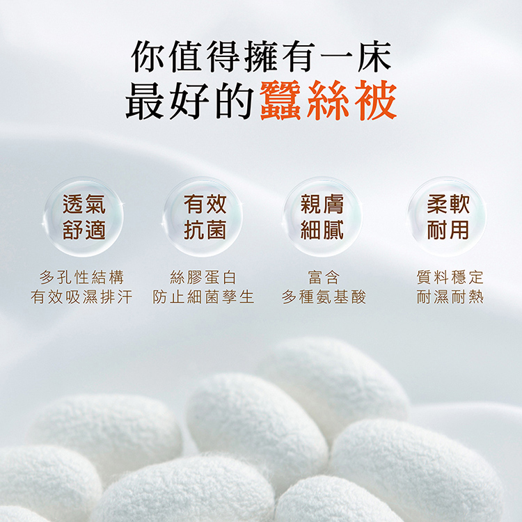 【多利寶寢具】Victoria_100%純蠶絲緹花被/棉被胎, , large