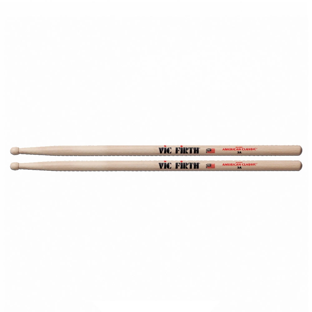 VIC FIRTH 3A 胡桃木鼓棒【敦煌樂器】, , large