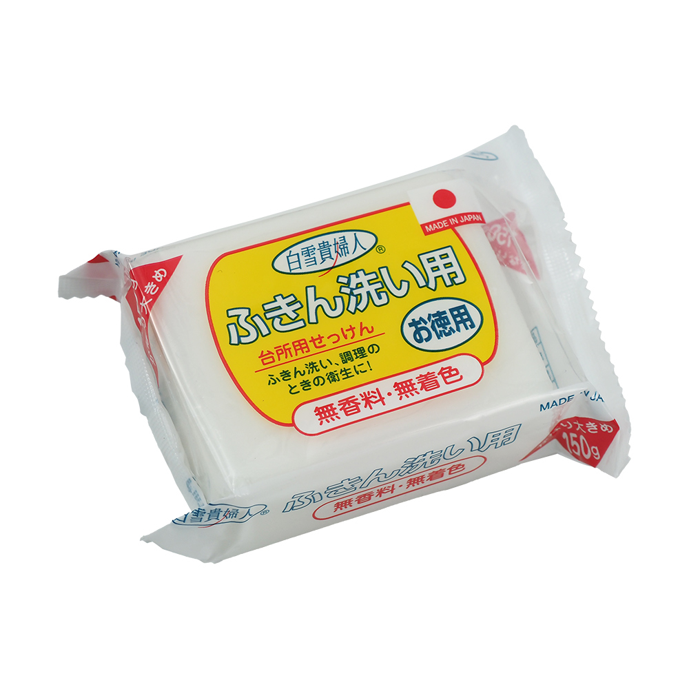 日本製白雪貴婦人廚房用肥皂-150g-4入, , large