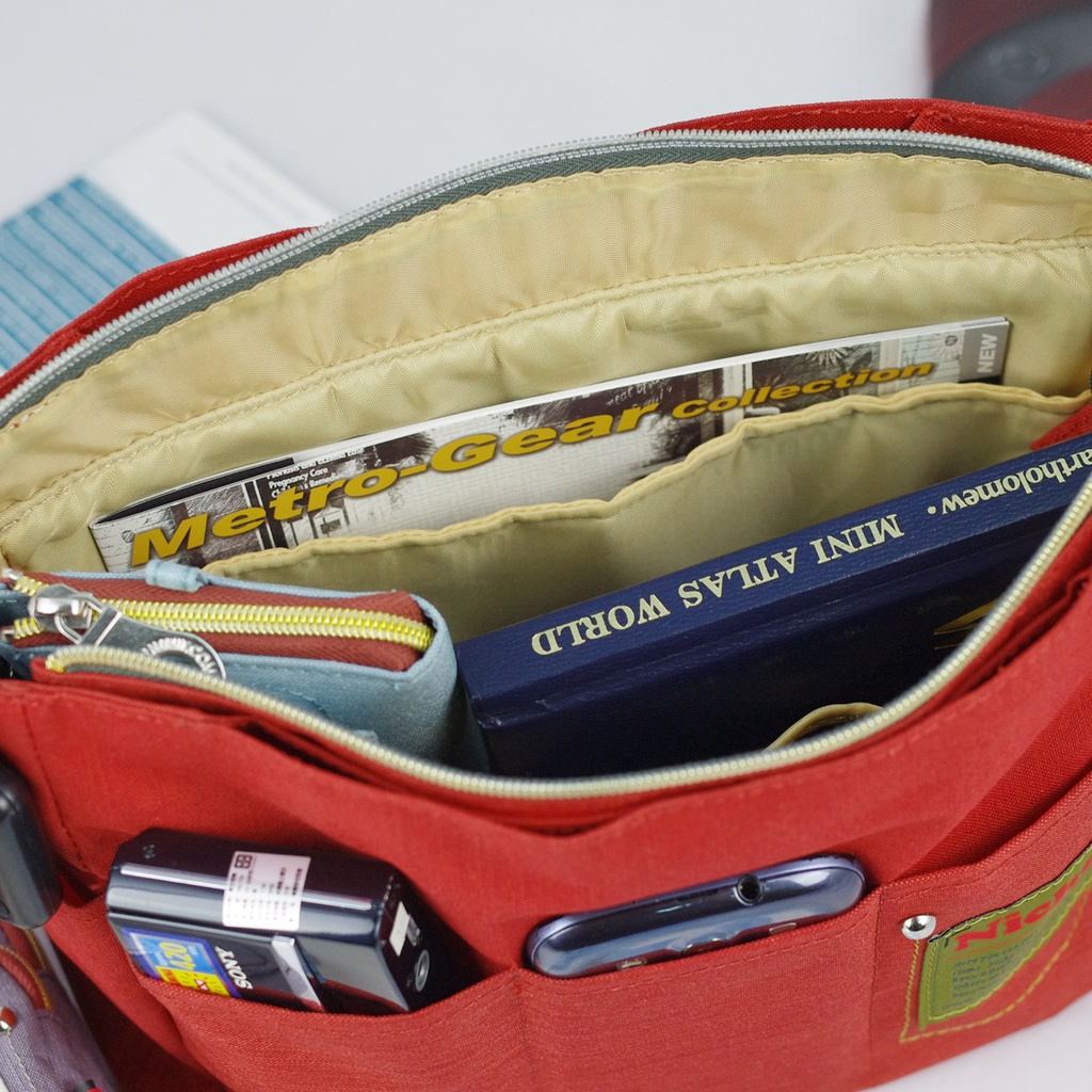 【Niche 樂奇】輕盈手提包 拉鍊手提袋 多隔層收納包 包中包 購物袋  NCL-5313, , large