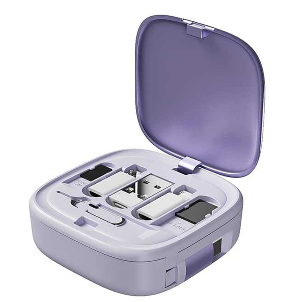 60W 5-in-1 Retractable Charging Cable Kit | Fast Charging | Compact & Travel-Friendly | Multi-Device Compatibility, , large