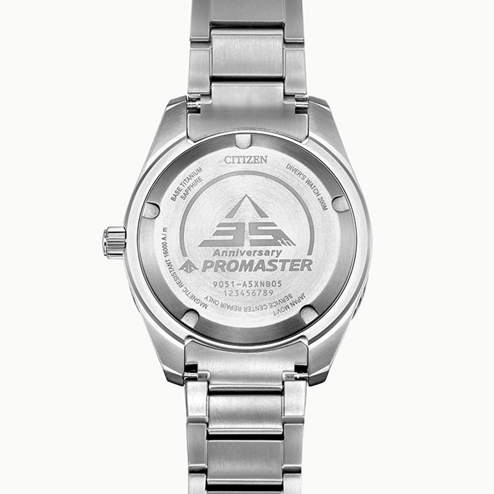 CITIZEN 星辰 PROMASTER 35週年限量 鈦 1977征服潛水機械錶 NB6026-56L, , large
