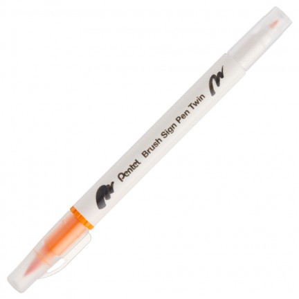 【 Pentel 飛龍 】雙頭柔繪筆 10支/盒 SESW30C   -  多款可選, , large