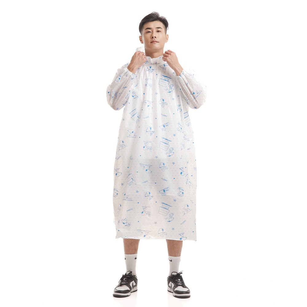 SNOOPY史努比兒童輕便雨衣 不黏肌膚設計 滿版圖案好心情, , large
