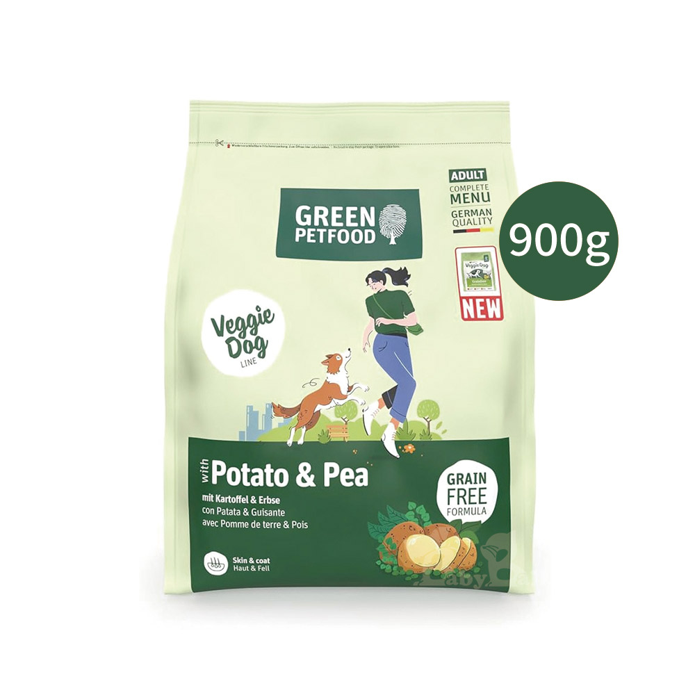 【倆寶貝精品館】Green Petfood德國綠自然 機能素食 馬鈴薯+豌豆 無穀低敏成犬飼料3KG