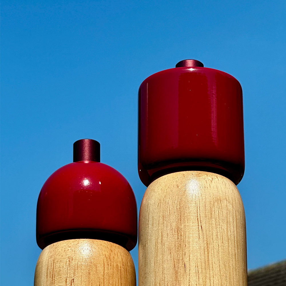 【英國 MÆGEN】胡椒&海鹽研磨罐-紅(S), , large