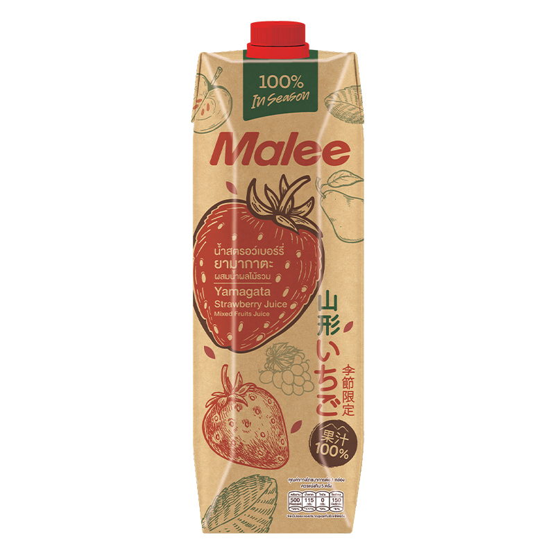 MALEE Strawberry Juice Mixed Fruits Juic, , large