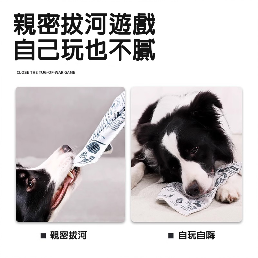 【CITY STAR】A dog-friendly, loud newspaper chew toy that's durable and provides self-entertainment., , large