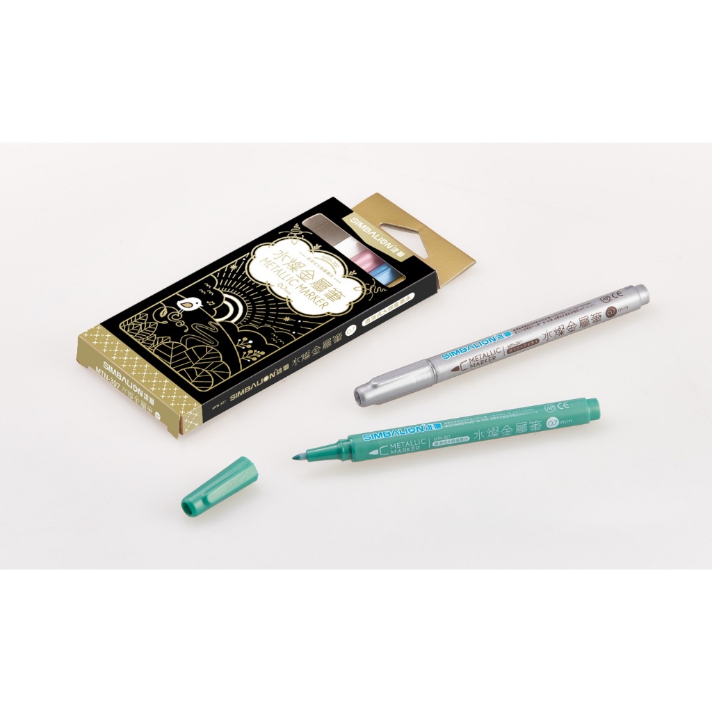 雄獅  MTN-307 雄獅水燦金屬筆-6色組, , large