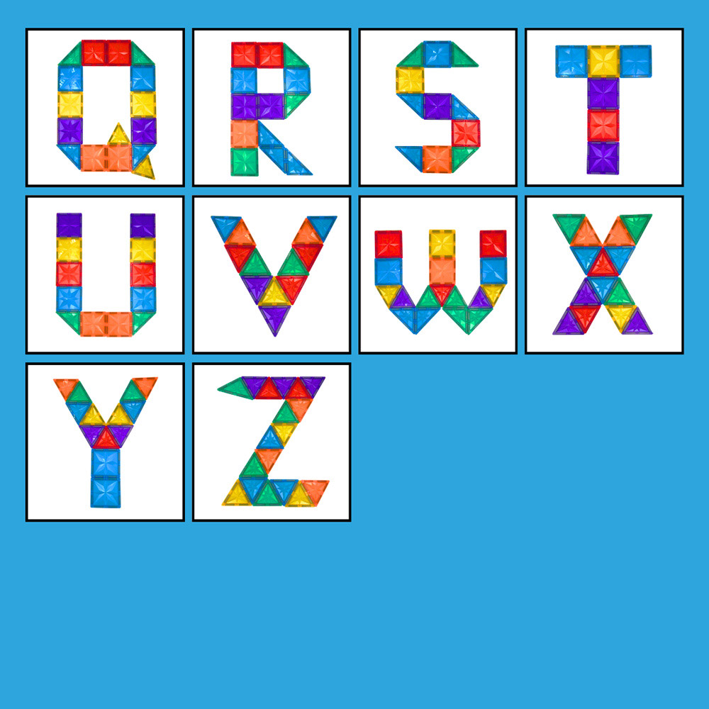 【啾愛你】ScienceBaby 拼字派對雪鑽磁力片 40片, , large