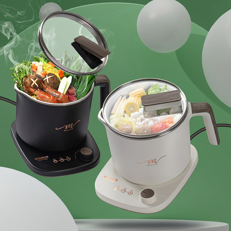 MOLIJIA M29 1.7L Insulation/Separable Cooker - Wheat White, , large