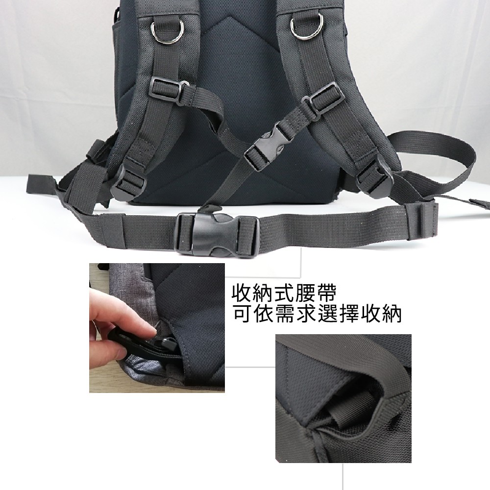 【Niche 樂奇】圓桶型防水後背包 相機包 攝影包 15.6吋筆電包 大容量 24L N-5204, , large