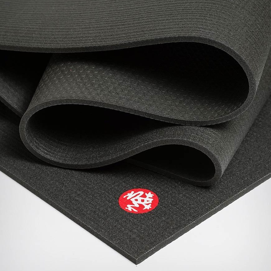 【LOTUS】Manduka PRO Mat 瑜珈墊 6mm Black黑色 德國製 PVC瑜珈墊 台灣公司貨 現貨免運, , large