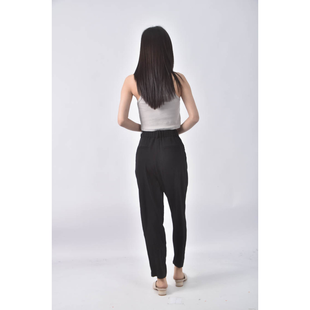 (S) ko95高腰西裝黑色長褲二手衣, , large