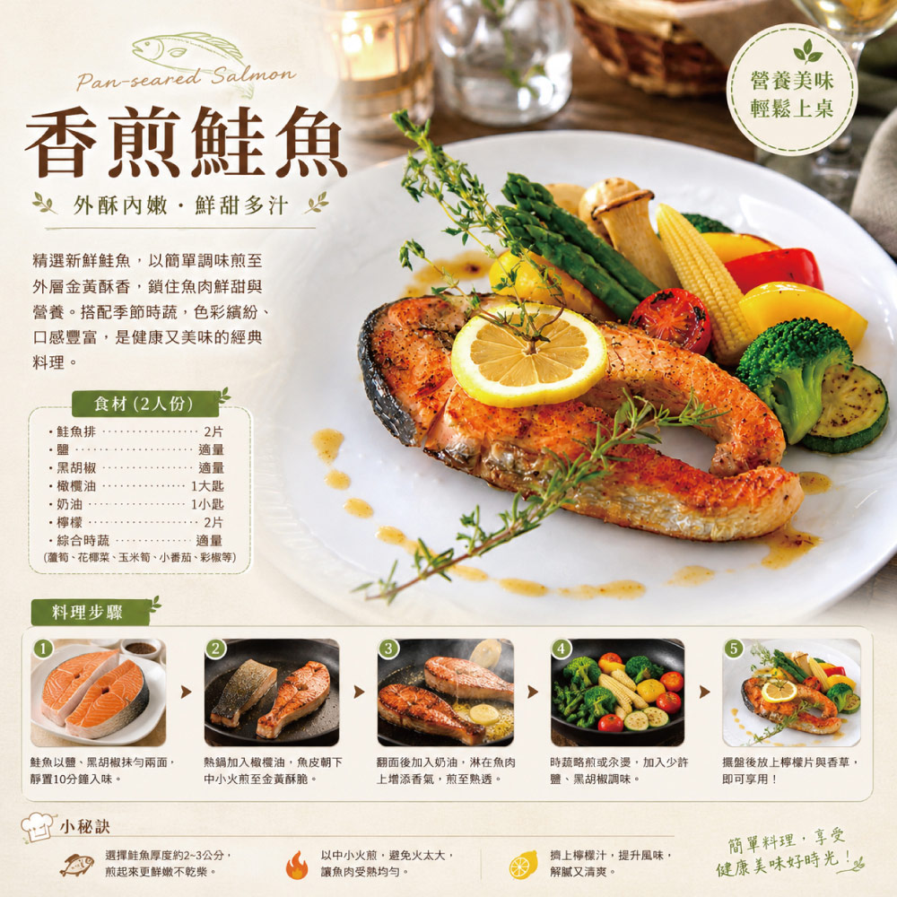 小川漁屋 智利鮮凍鮭魚切片1片(270g&plusmn;10%/片)_任選, , large
