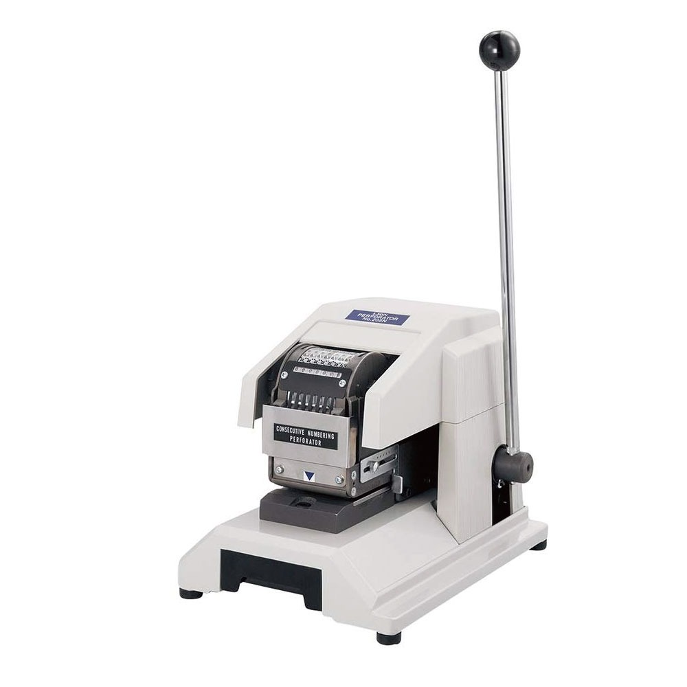 【FF1】NEW KON 連續號碼 手動 打孔機 /台 208N