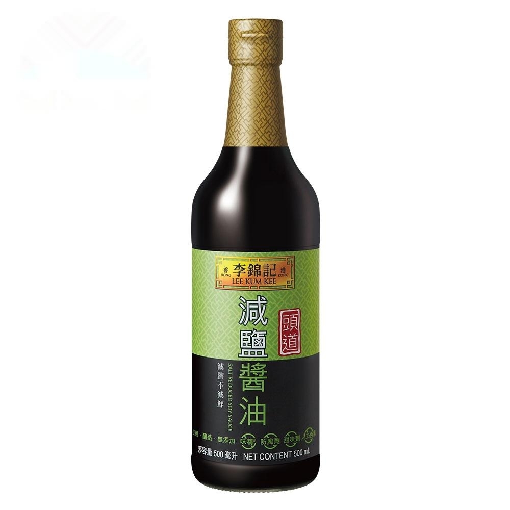 李錦記頭道減鹽醬油, , large