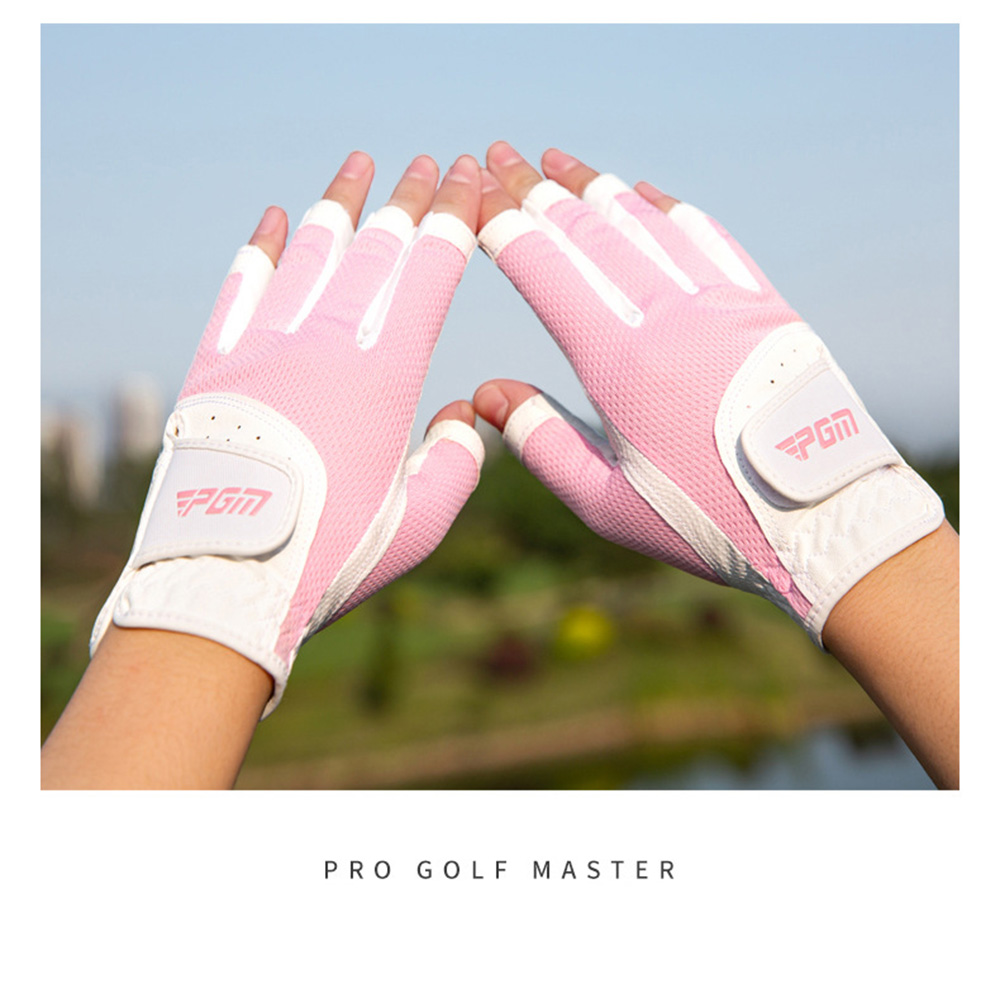 PGM 女士 高爾夫 露指手套 防曬手指套 高爾夫球手套, , large