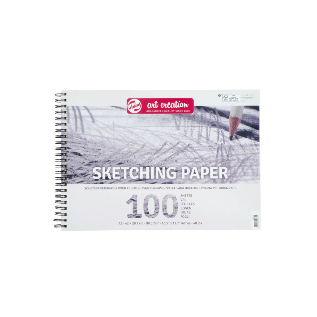 *需預訂 Royal Talens art creation 圈裝素描畫本90g-A4, , large