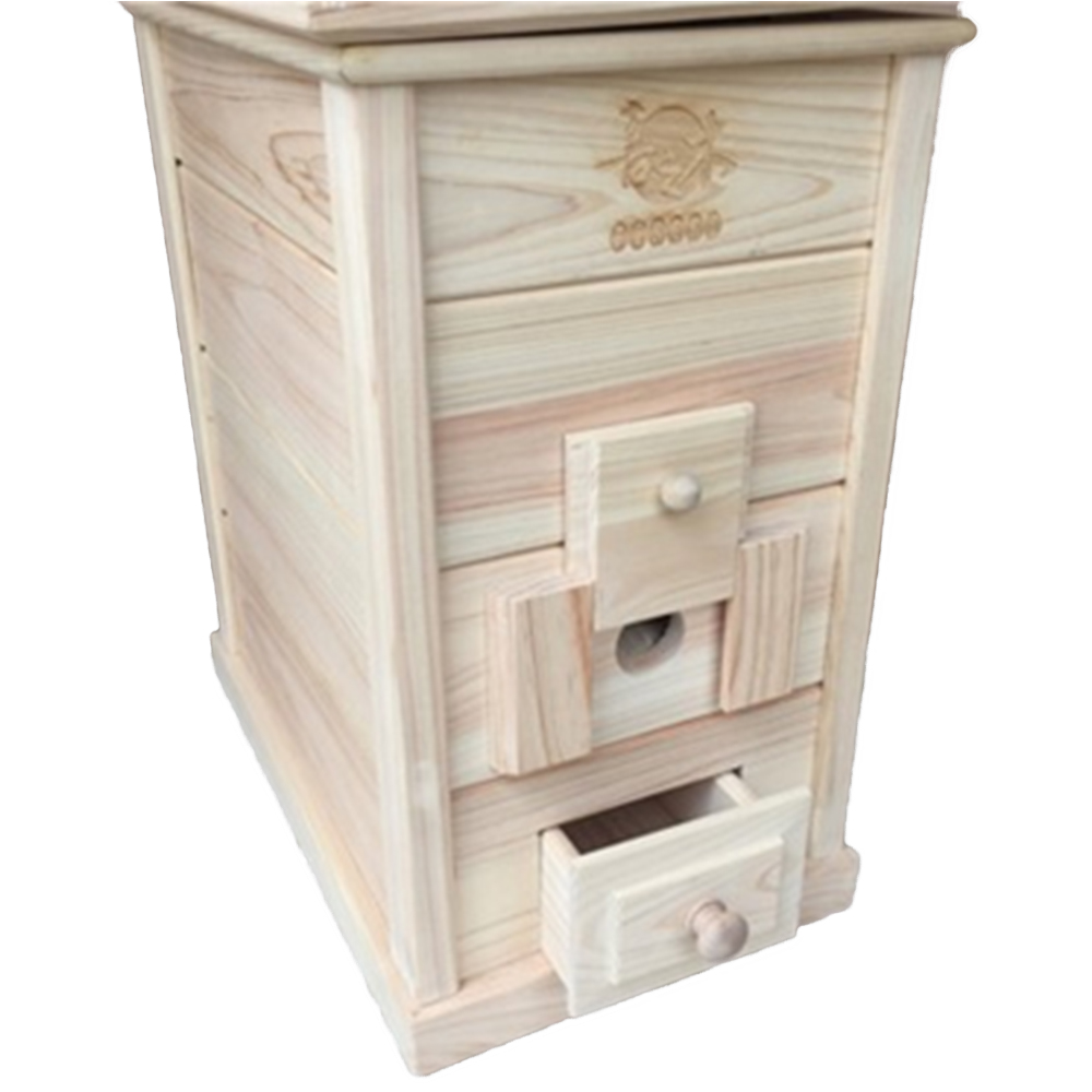 【YV6220】喜之木 日本檜木食材箱 米箱 10公斤 防蟲 防潮 環保 無毒 健康, , large