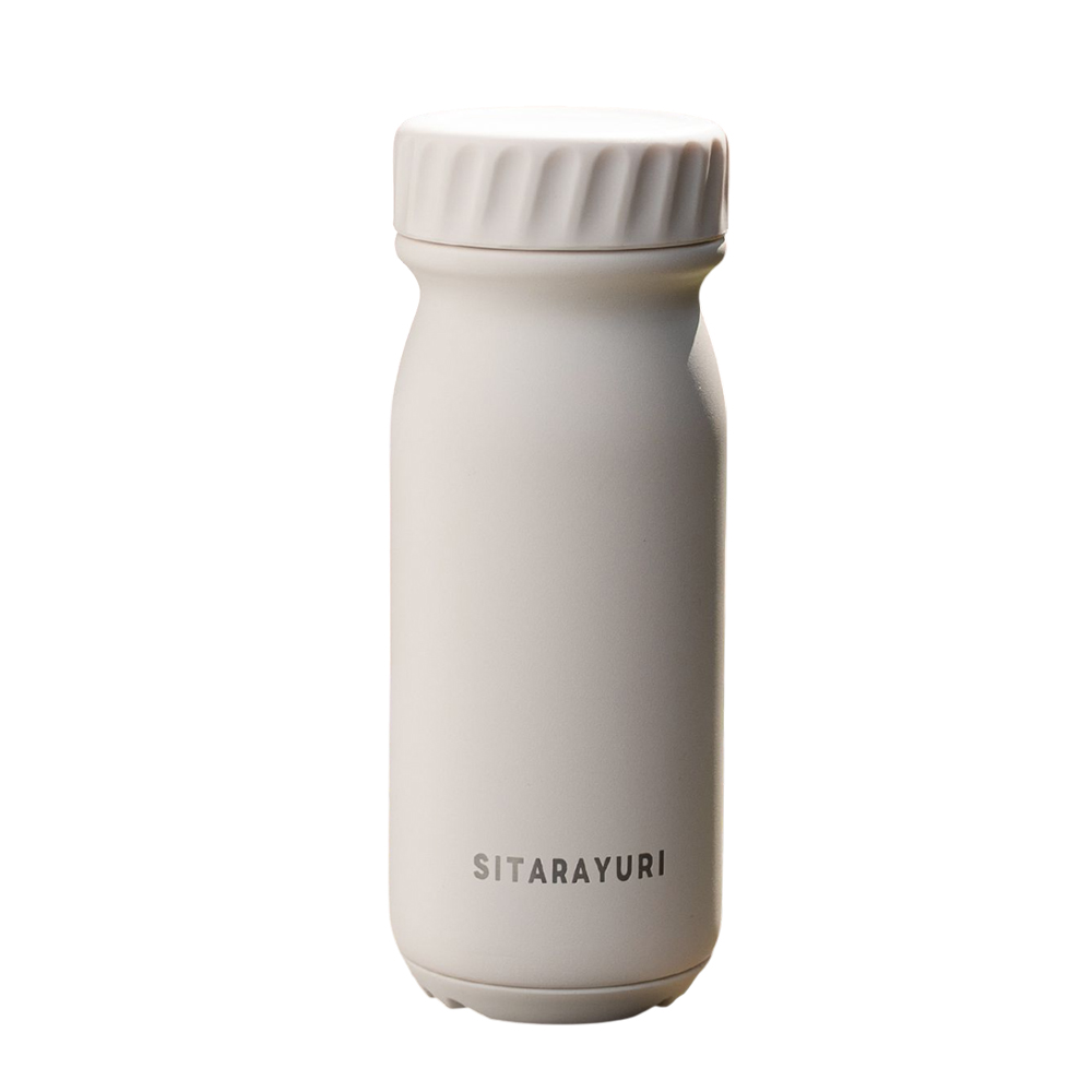 【H&R安室家】SITARAYURI  便攜304不鏽鋼牛奶杯/保溫瓶417ml(H83), , large