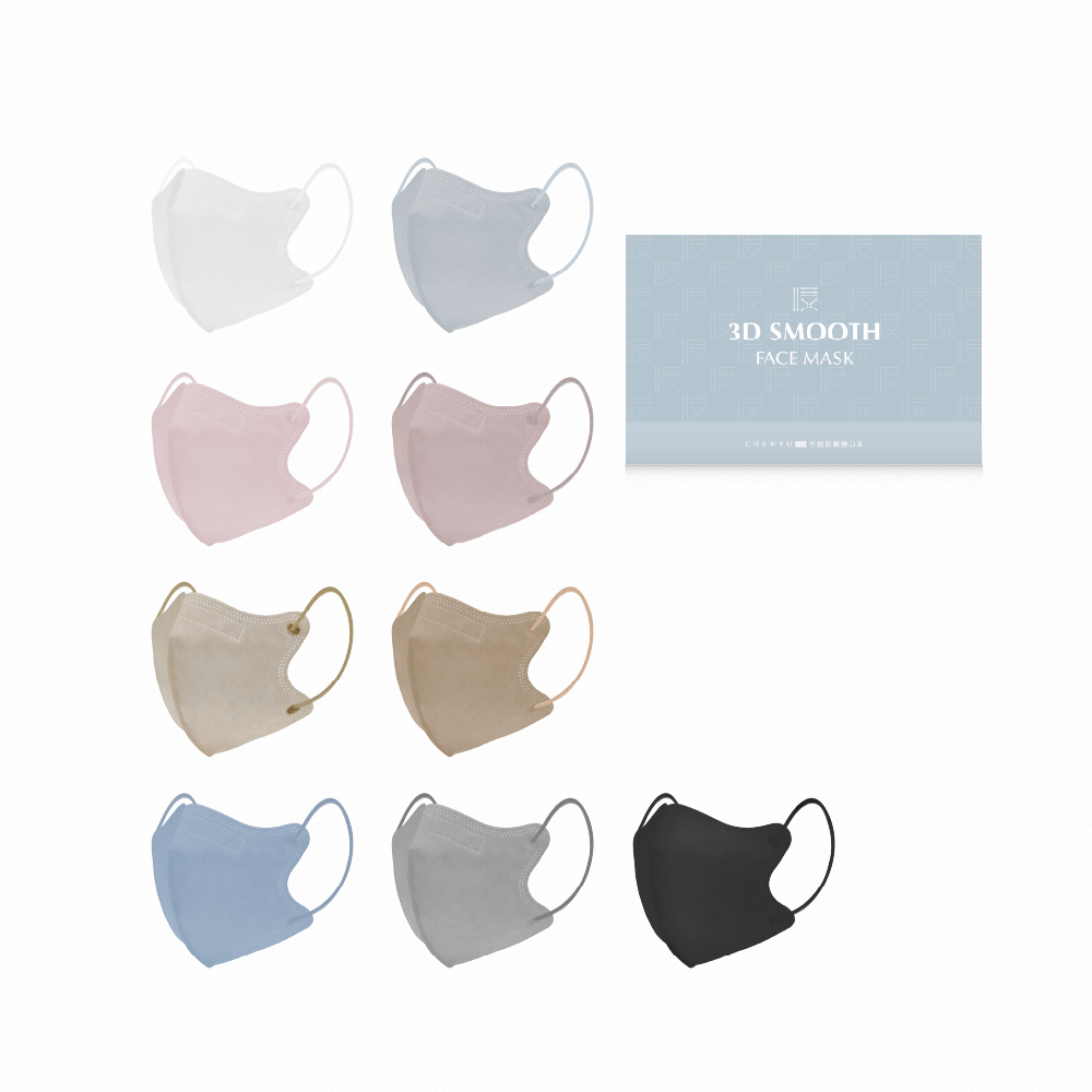 CHENYU 3D MAKEUP TRANSFER PROOF FACE MASK 10Piece, , large