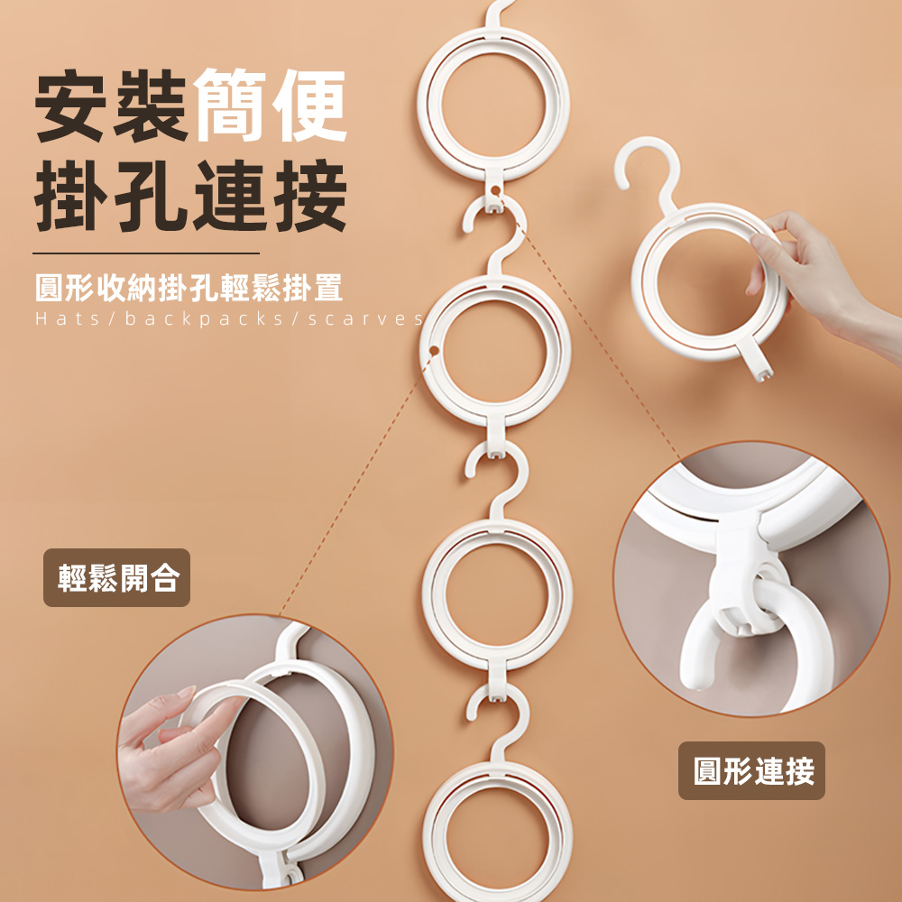 【上手家居】可疊加帽子收納架-4個(帽架/帽子架/帽托/掛帽架/帽子掛鉤/掛帽/帽子掛架/門後掛鉤/掛鉤), , large