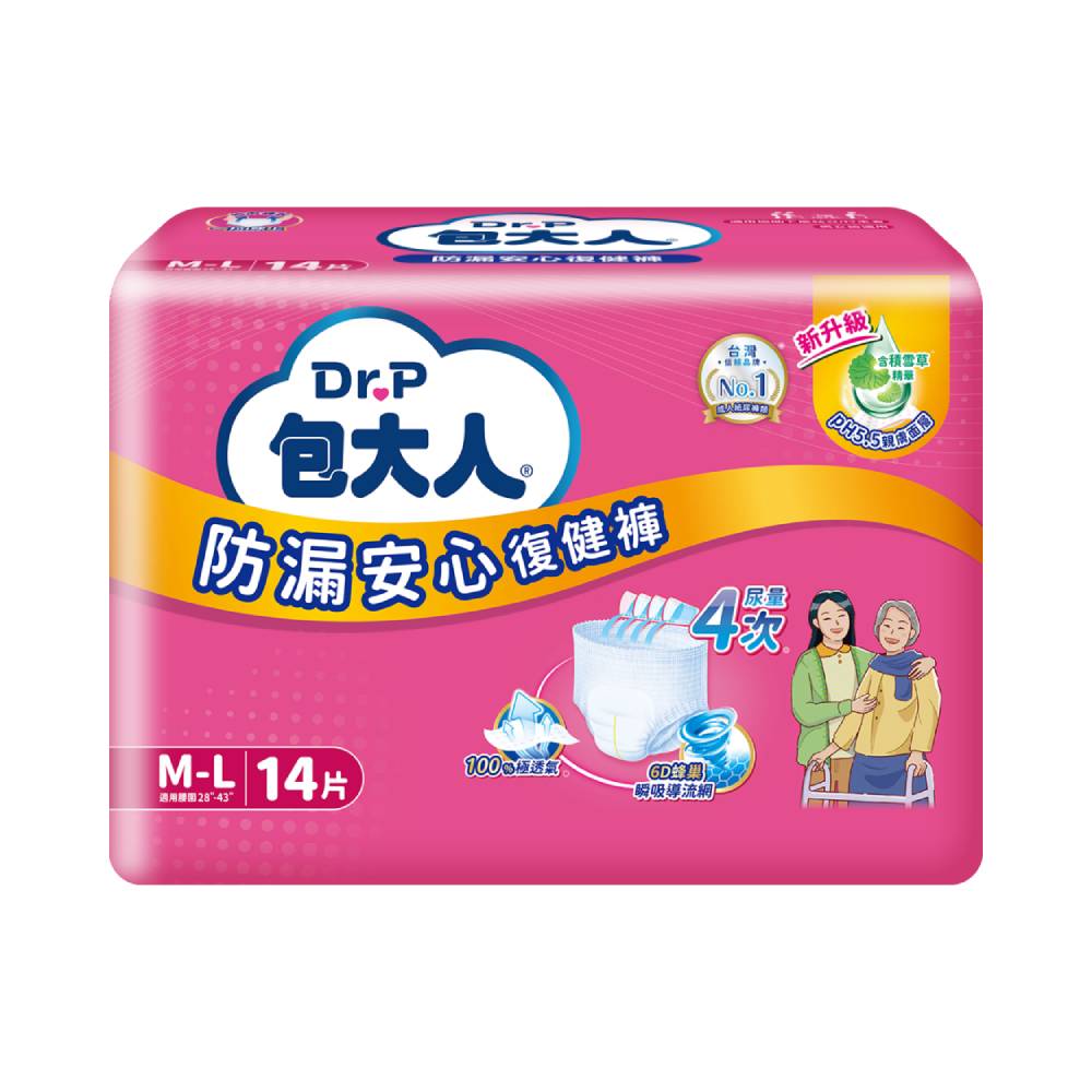 Dr.P Pants Plus M-L(6x14s), , large