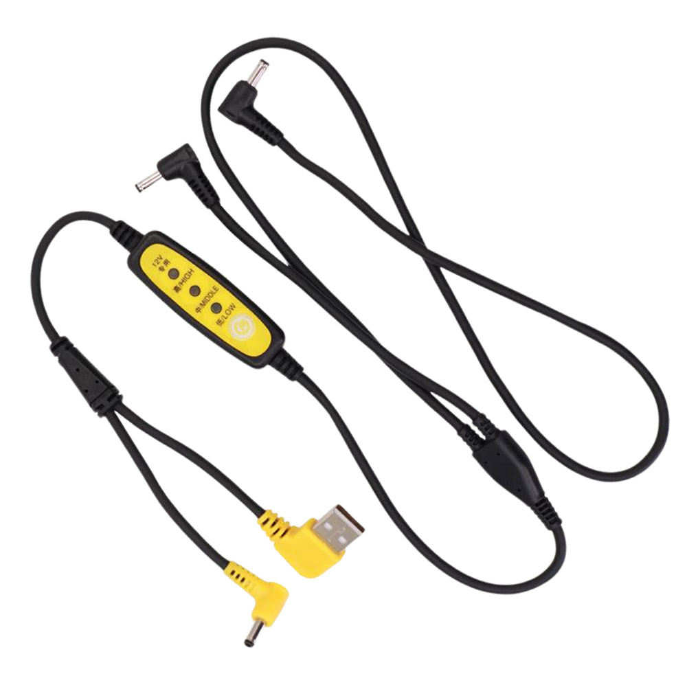 空調服風扇/配件/5V7.4V【兩用】12V升壓線, , large