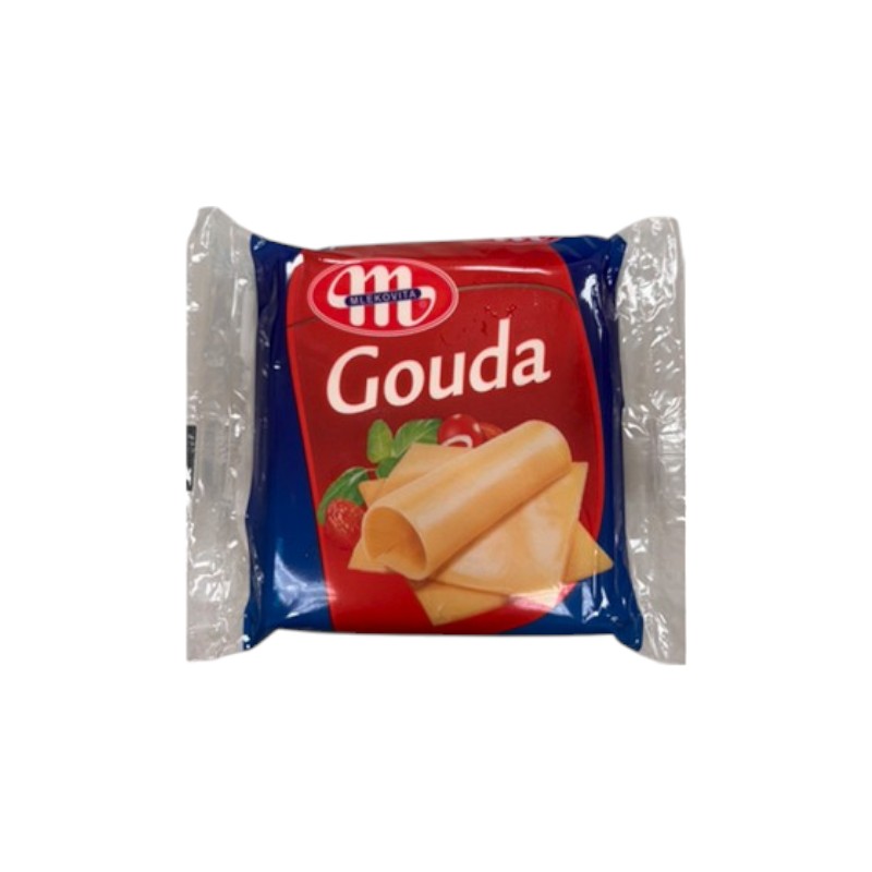 powerred Gouda slices