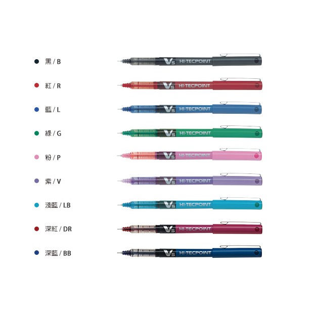 百樂 PILOT V5鋼珠筆 BX-V5黑, , large