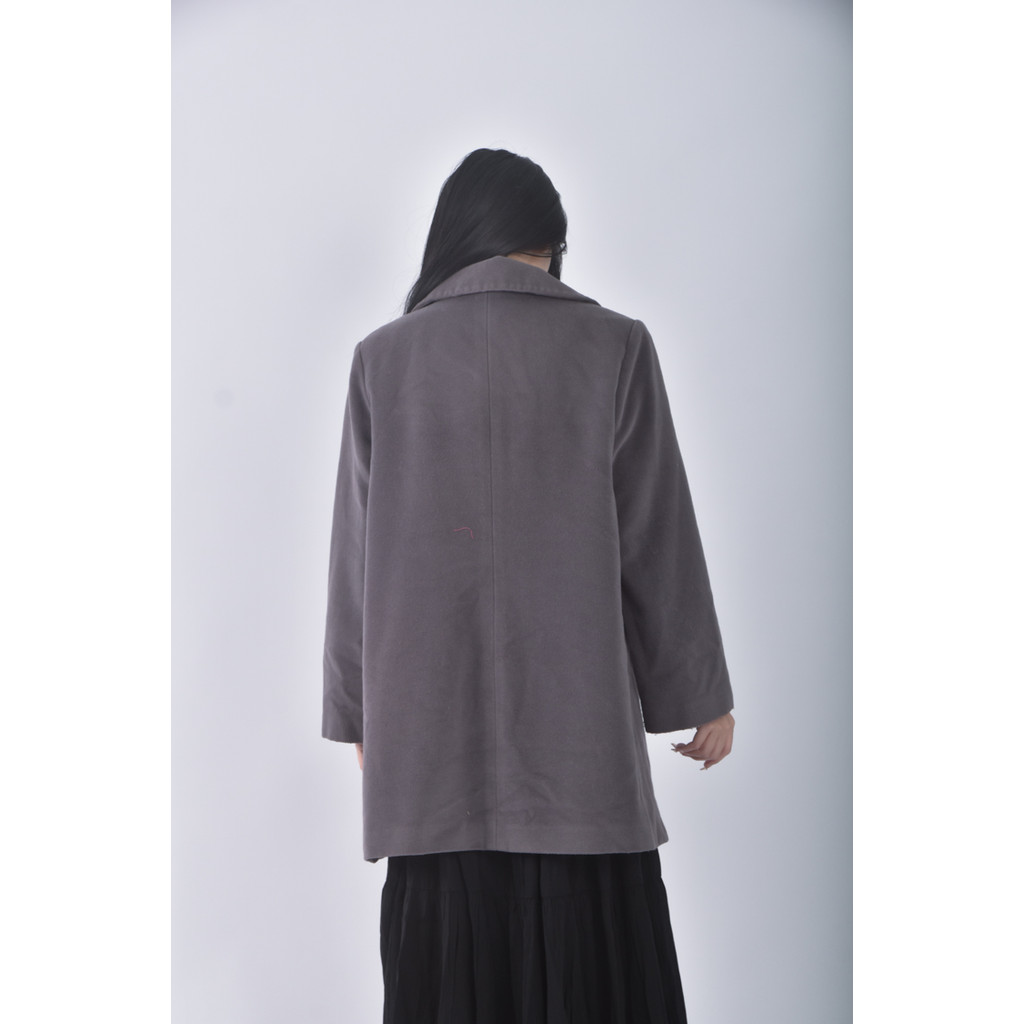 (M) town wear質感灰色外套二手衣, , large