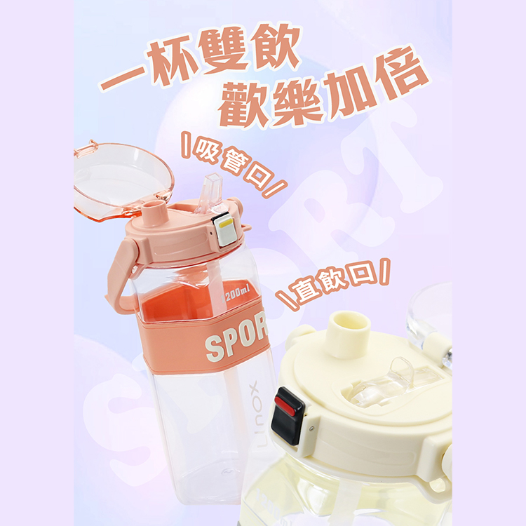 LINOX極限運動水壺-1200ml-2支, , large