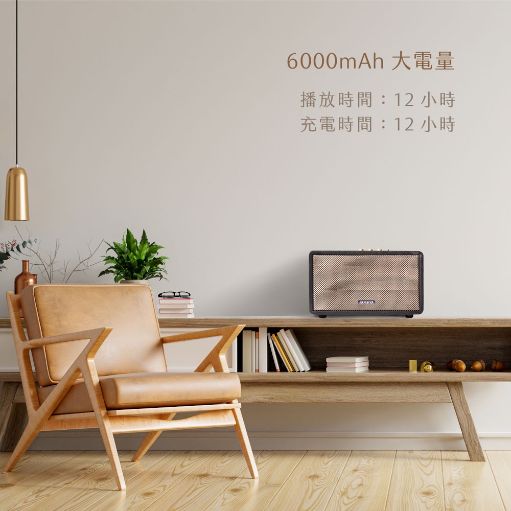 AIWA 愛華 手提復古式藍芽音箱 RS-X150 Natsukasii Pro 黑色, , large