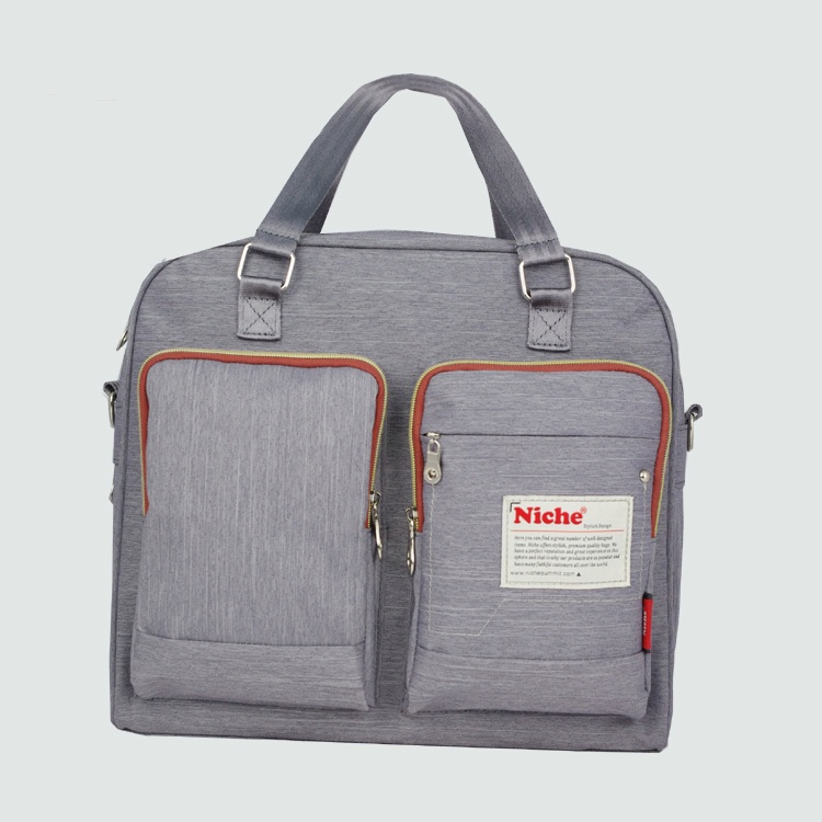 「NICHE 樂奇」高密度尼龍防潑水公事包 手提包 側背包 NCL-5304, , large