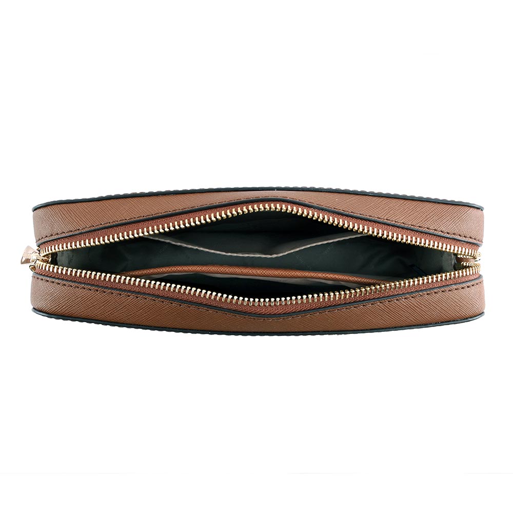 Michael Kors 金字logo方形鏈帶斜背包/焦糖, , large