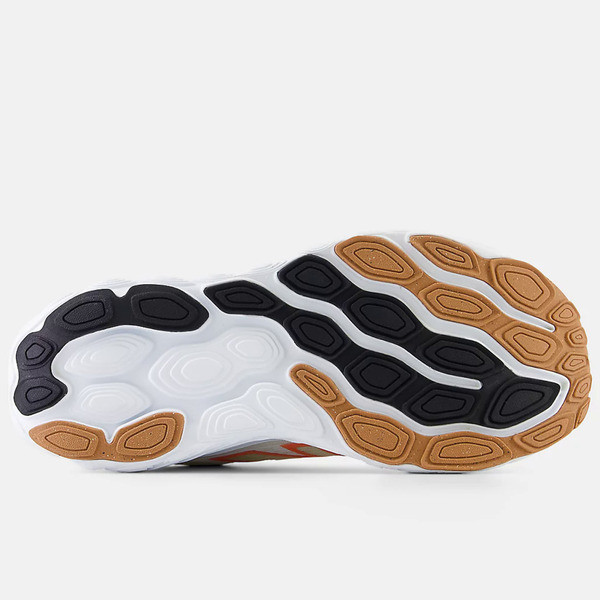 New Balance Fresh Foam X 880 v14 女 慢跑鞋 D寬楦 緩震 奶白 橘 [W880R14], , large