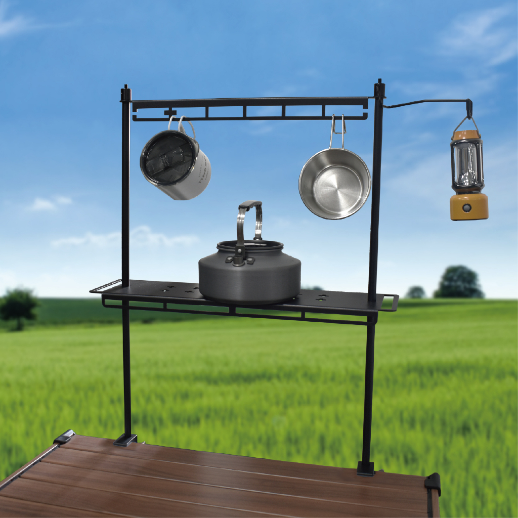 Double-Layer Tabletop Hanging Storage Rack Set, , large