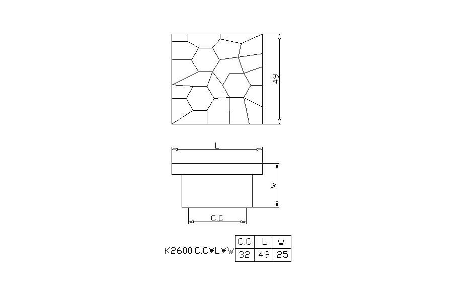 【協進五金】四方拉手 吊鉻, , large