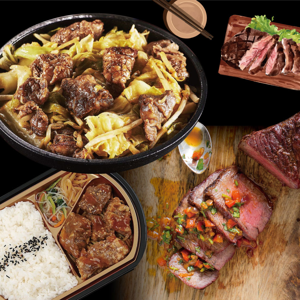 豪鮮牛肉 美國穀飼精修上肩牛肋切段1包(200g&plusmn;10%/包)_任選, , large