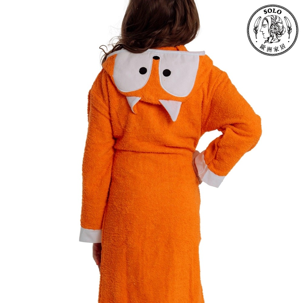 【SOLO Vintage】Bathrobe Fox Orange S, , large