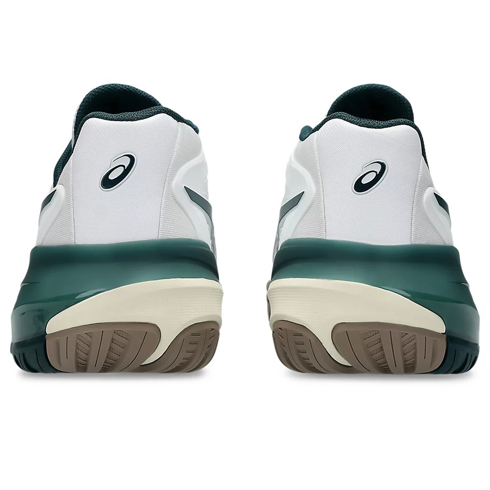 [秉宸] ASICS GEL-RESOLUTION X 男網球鞋 白綠 1041A481-111, , large