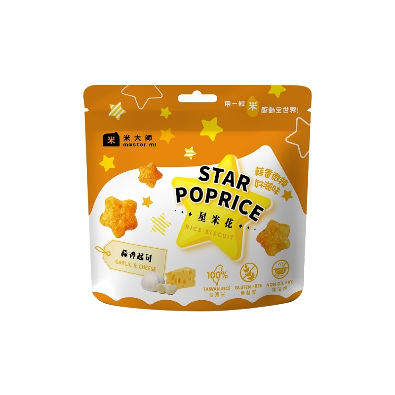 Star PopRice-Garlic and Cheese, , large