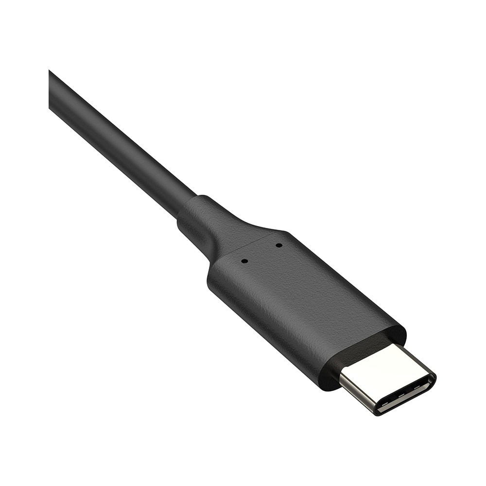 【HP 惠普】HP DHC-TC107 Type-C充電線 速充快充線-黑色(1m), , large