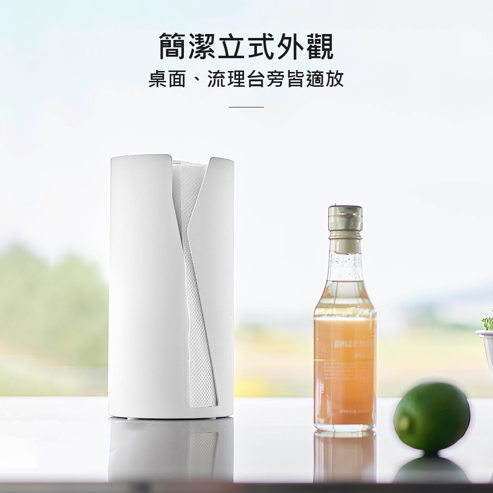 【上手家居】日式廚房紙巾架-白色(餐巾紙架/廚房紙巾盒/面紙架), , large