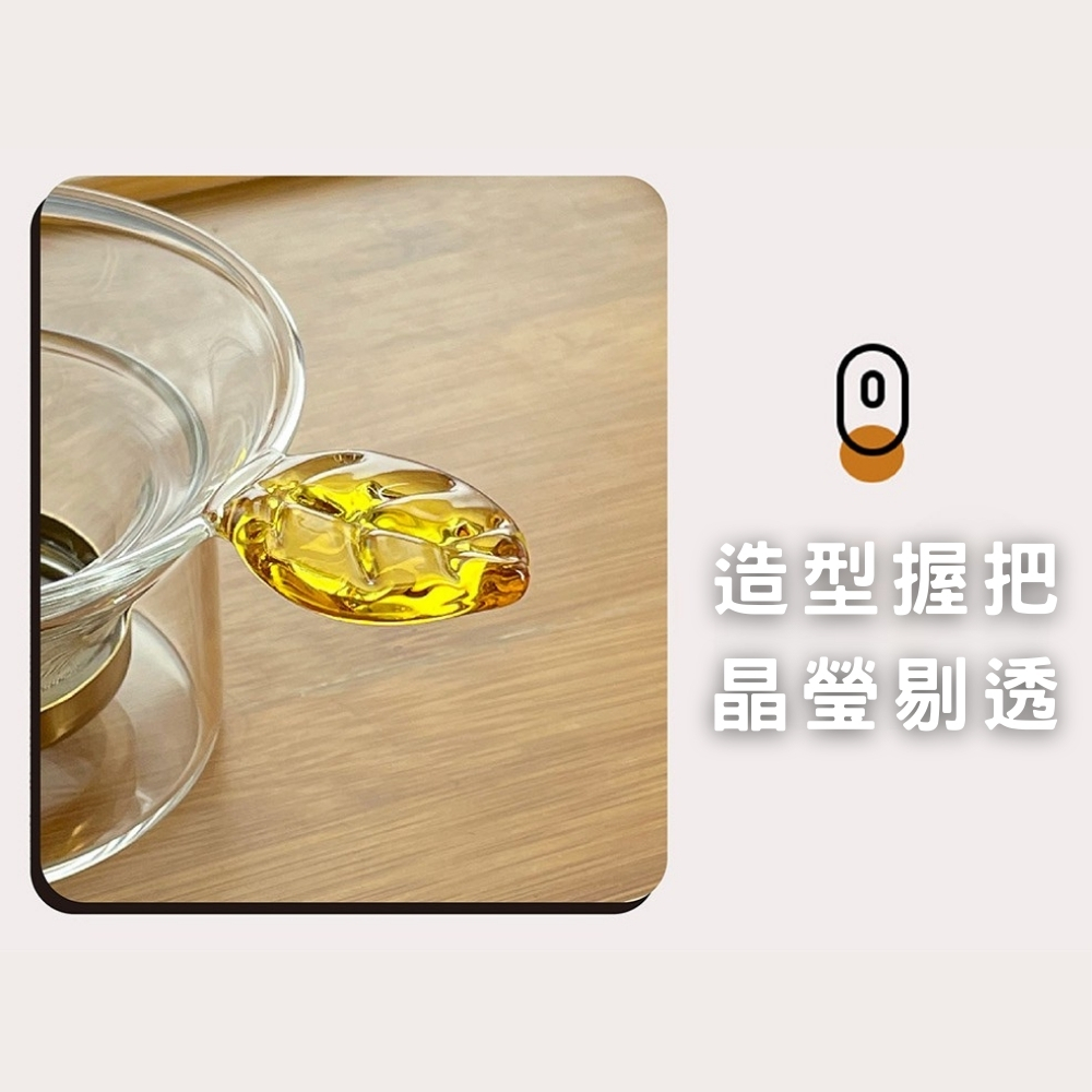 【GlassKing】GK-523 鈦金玻璃茶漏組 不鏽鋼茶漏 玻璃茶隔 茶葉過濾網 鍍鈦濾網, , large