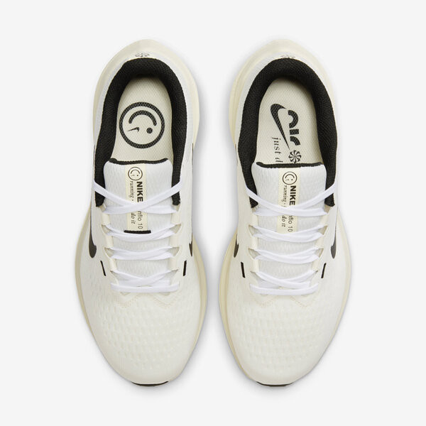 Nike Wmns Air Winflo 10 女 慢跑鞋 運動 路跑 基本款 緩震 米白 黑 [HF0738-101], , large