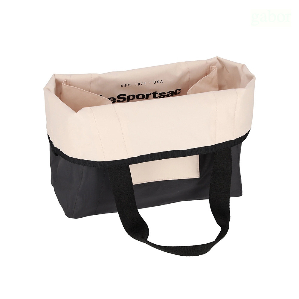 Lesportsac Large Reversible Pocket Tote 中型雙面托特包 送禮-米白, , large